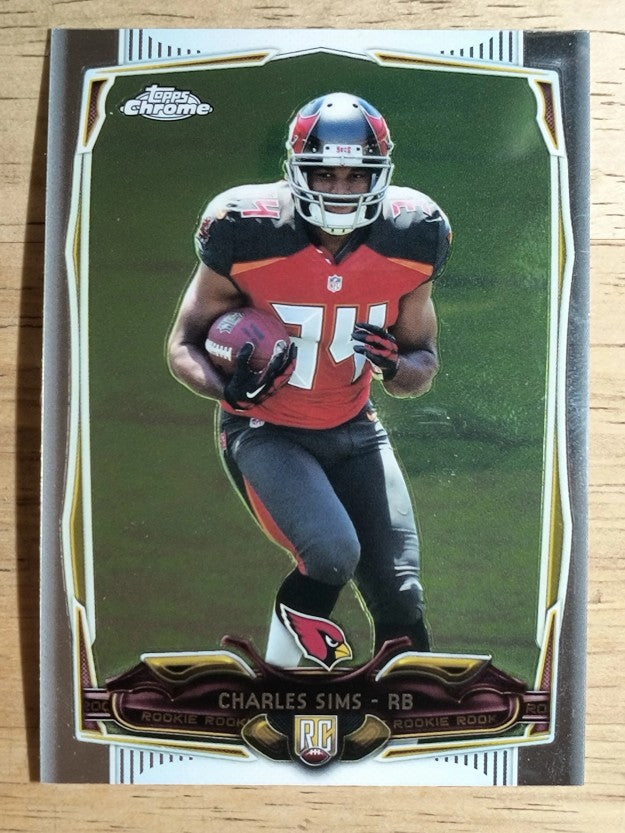 2014 Topps Chrome #191 Charles Sims RC