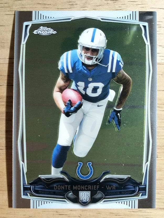 2014 Topps Chrome #197 Donte Moncrief RC