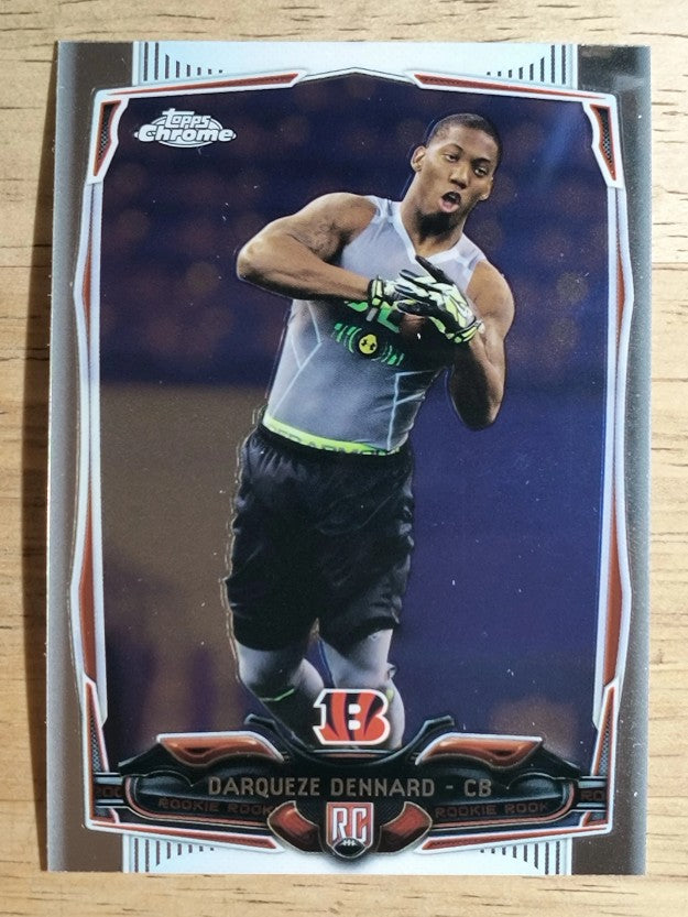 2014 Topps Chrome #204 Darqueze Dennard RC