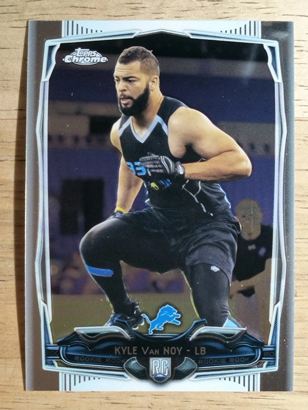 2014 Topps Chrome #205 Kyle Van Noy RC
