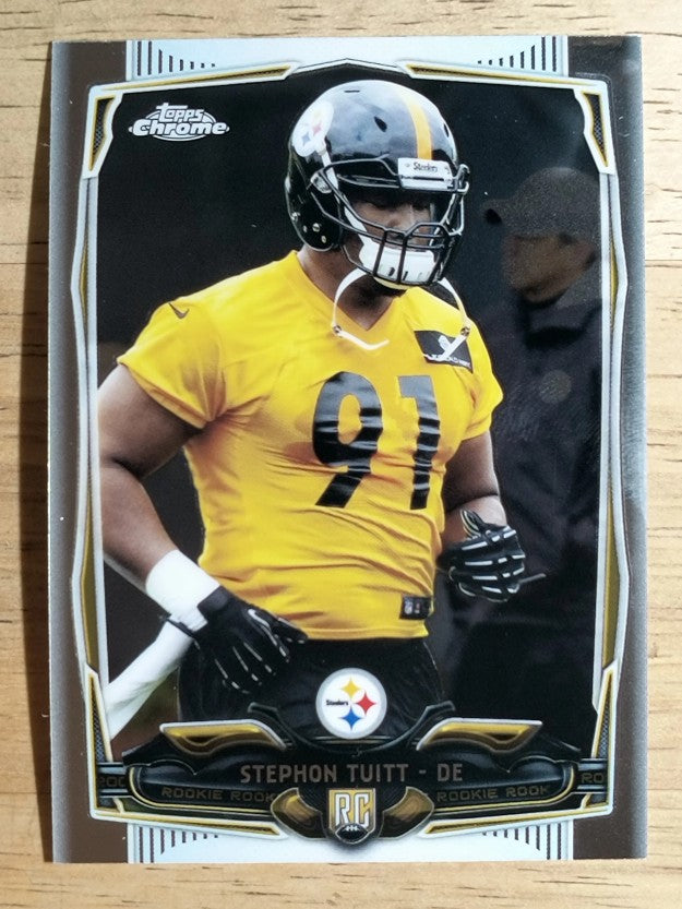 2014 Topps Chrome #210 Stephon Tuitt RC