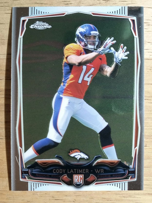 2014 Topps Chrome #211 Cody Latimer RC