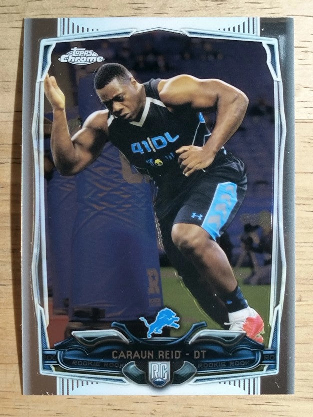 2014 Topps Chrome #215 Caraun Reid RC