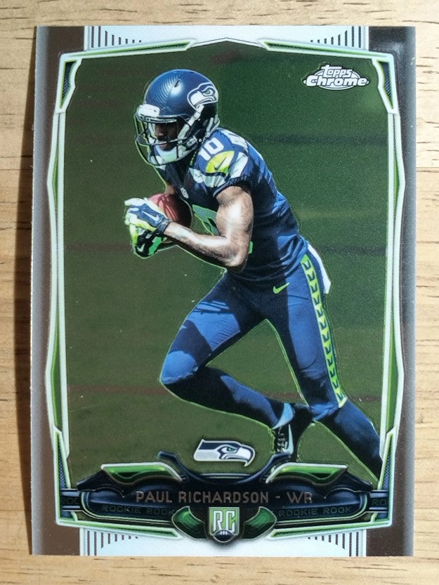 2014 Topps Chrome #219A Paul Richardson RC