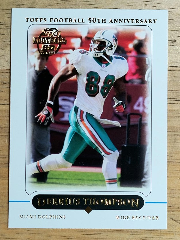 2005 Topps #27 Derrius Thompson