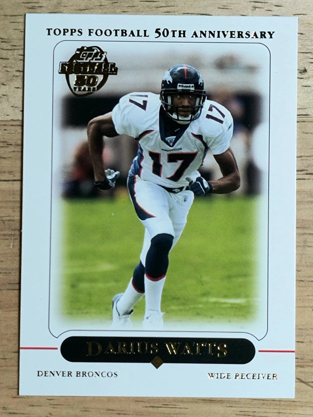 2005 Topps #37 Darius Watts