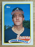 1989 Topps #382 John Smoltz RC