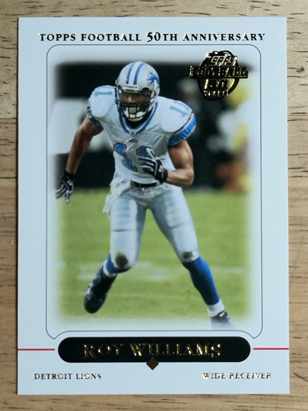 2005 Topps #157 Roy Williams WR