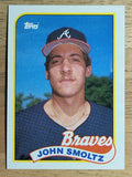 1989 Topps #382 John Smoltz RC