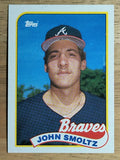 1989 Topps #382 John Smoltz RC