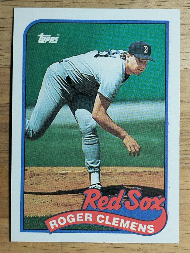1989 Topps #450 Roger Clemens