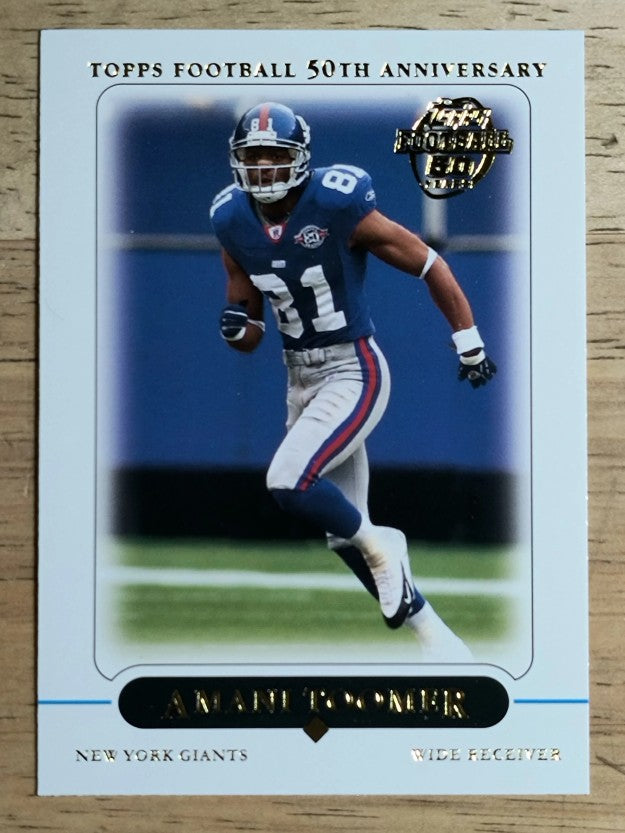 2005 Topps #217 Amani Toomer