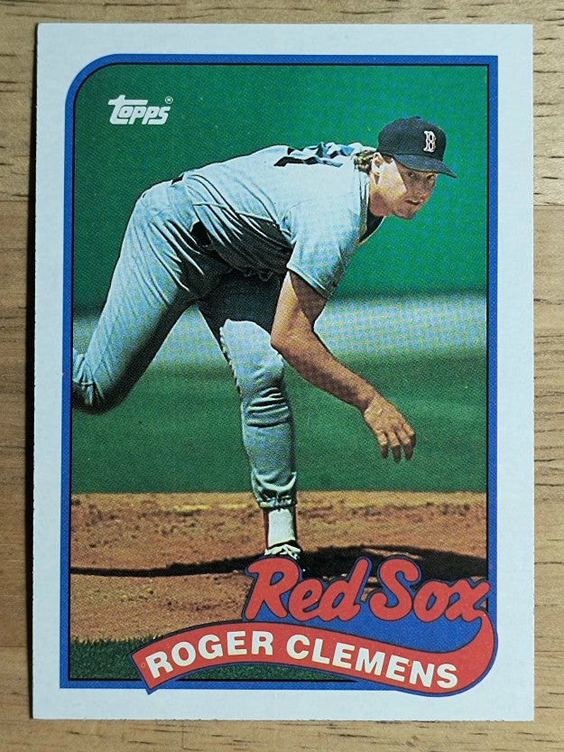 1989 Topps #450 Roger Clemens