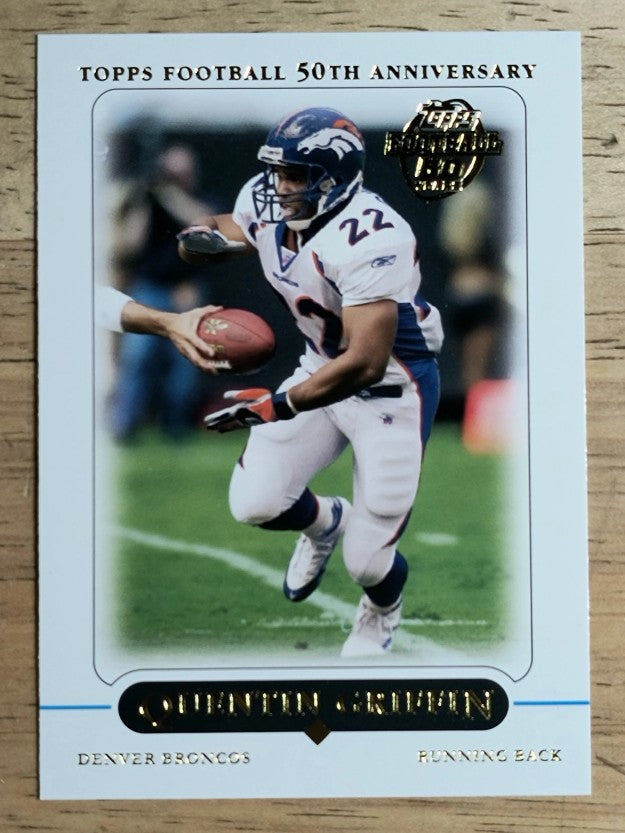 2005 Topps #226 Quentin Griffin