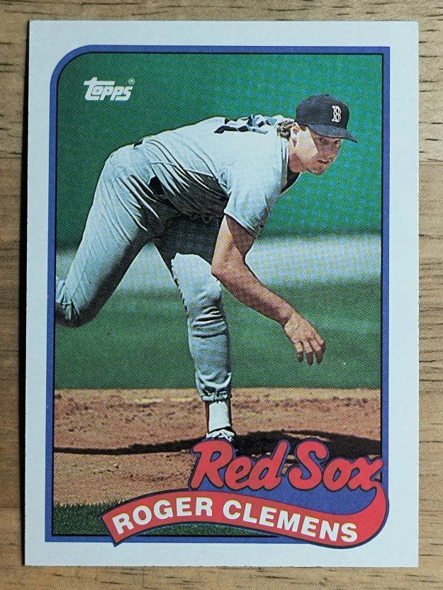1989 Topps #450 Roger Clemens