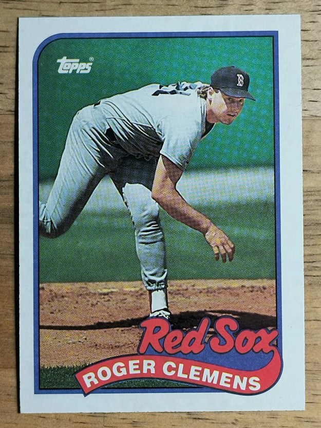 1989 Topps #450 Roger Clemens