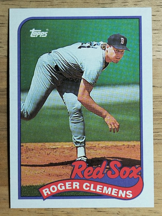 1989 Topps #450 Roger Clemens