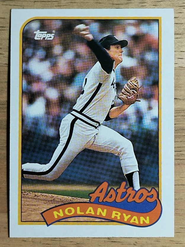 1989 Topps #530 Nolan Ryan