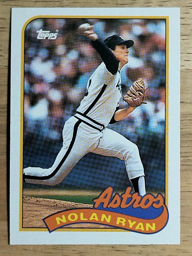 1989 Topps #530 Nolan Ryan