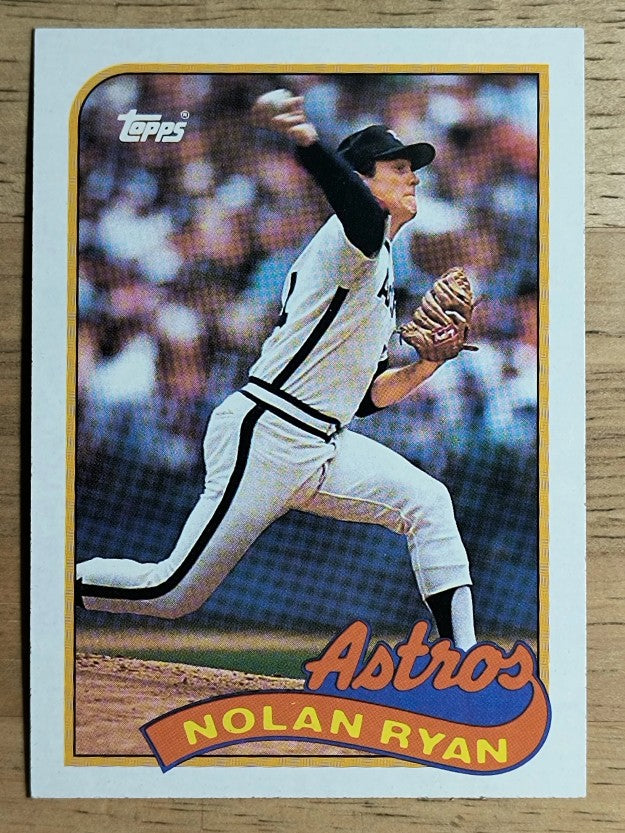 1989 Topps #530 Nolan Ryan