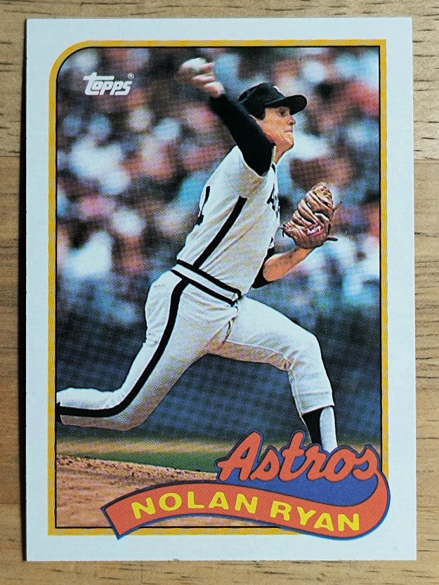 1989 Topps #530 Nolan Ryan