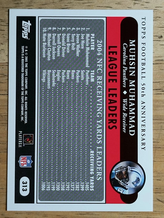 2005 Topps #313 Muhsin Muhammad LL