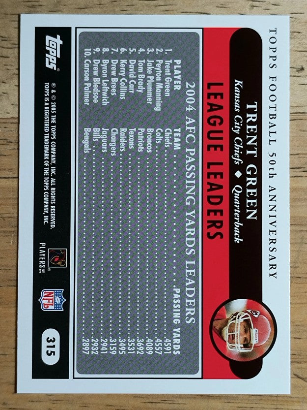 2005 Topps #315 Trent Green LL