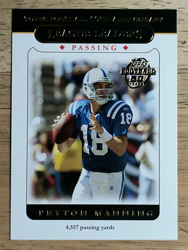 2005 Topps #318 Peyton Manning LL