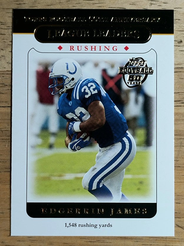 2005 Topps #320 Edgerrin James LL