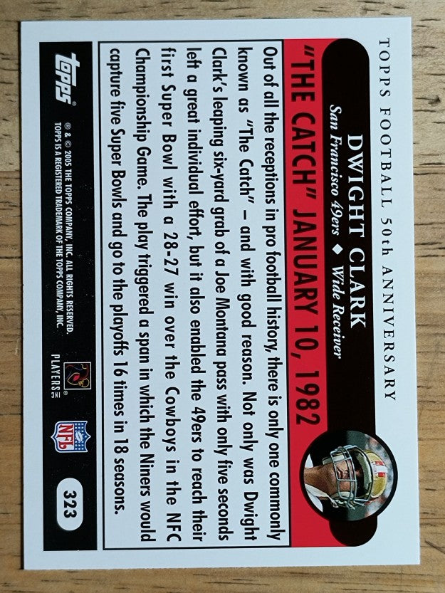 2005 Topps #323 Dwight Clark GM
