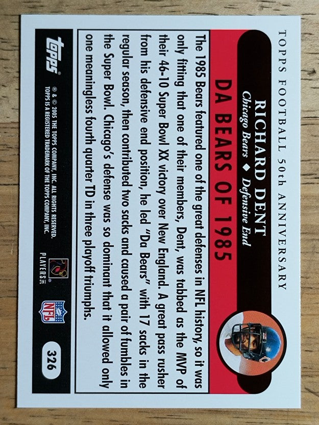 2005 Topps #326 Richard Dent GM