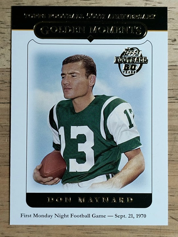2005 Topps #328 Don Maynard GM
