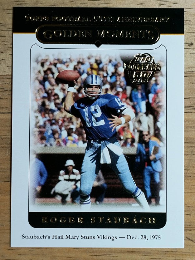 2005 Topps #330 Roger Staubach GM