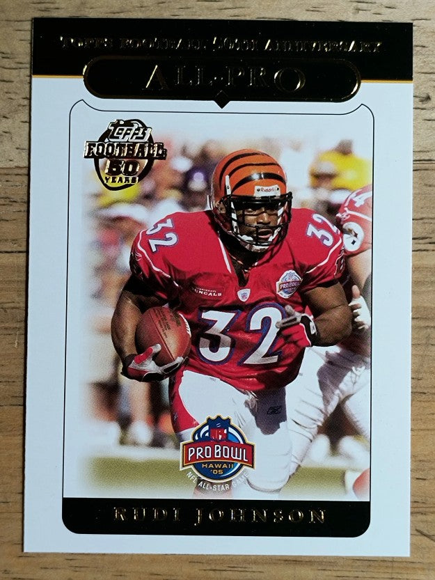 2005 Topps #346 Rudi Johnson AP