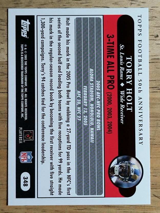 2005 Topps #348 Torry Holt AP