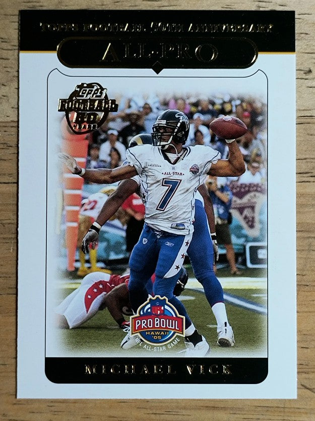 2005 Topps #351 Michael Vick AP