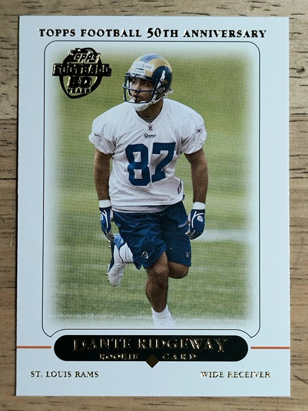 2005 Topps #372 Dante Ridgeway RC