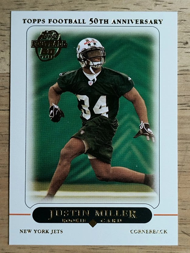 2005 Topps #384 Justin Miller RC