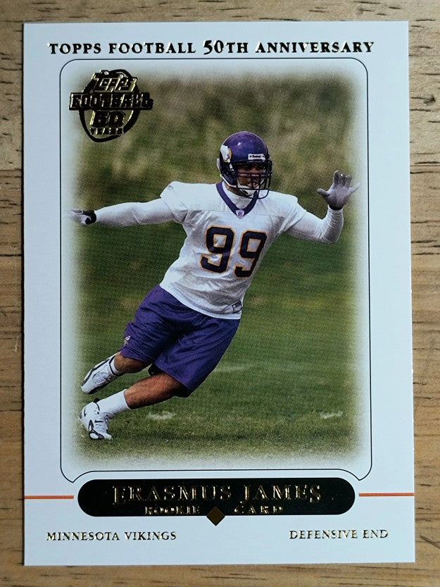 2005 Topps #390 Erasmus James RC