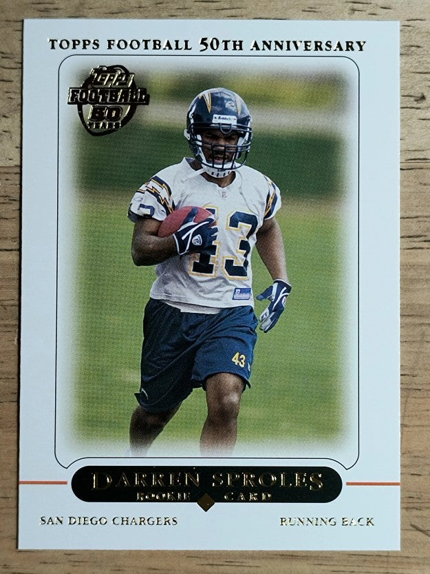 2005 Topps #404 Darren Sproles RC