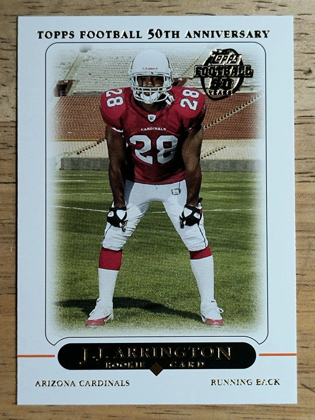 2005 Topps #407 J.J. Arrington RC