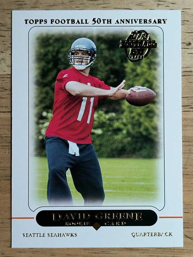 2005 Topps #419 David Greene RC