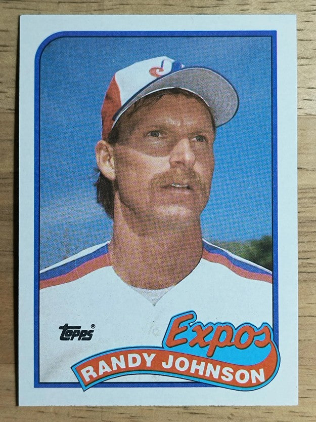 1989 Topps #647 Randy Johnson RC