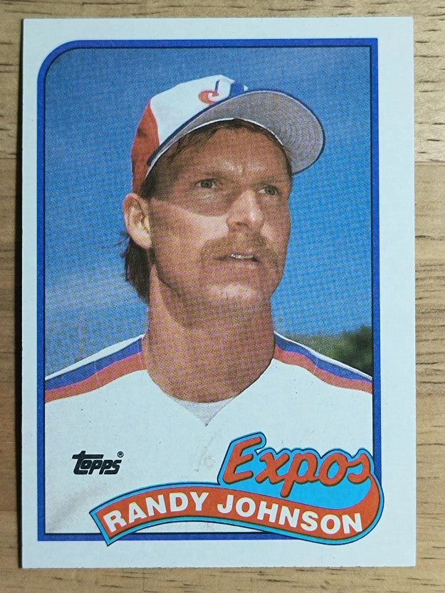 1989 Topps #647 Randy Johnson RC