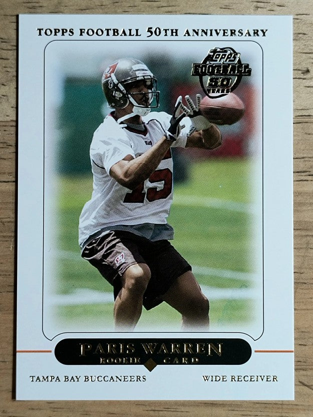 2005 Topps Rookie Bonus Super Bowl #3 Paris Warren