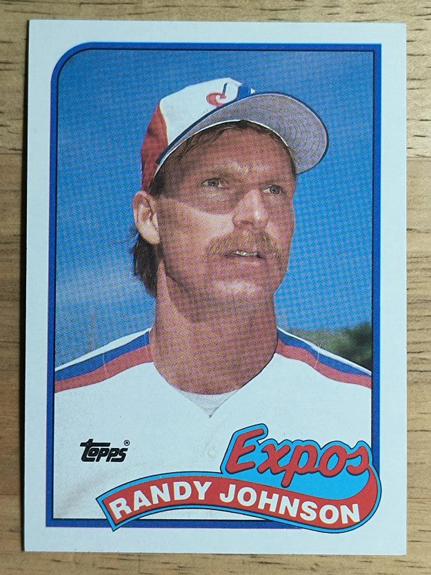 1989 Topps #647 Randy Johnson RC