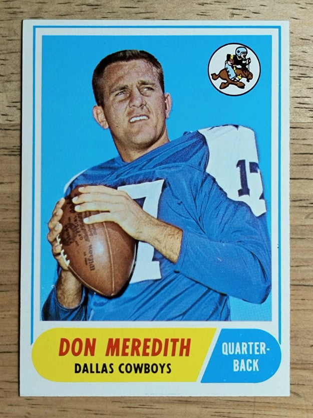 1968 Topps #25 Don Meredith (NM)