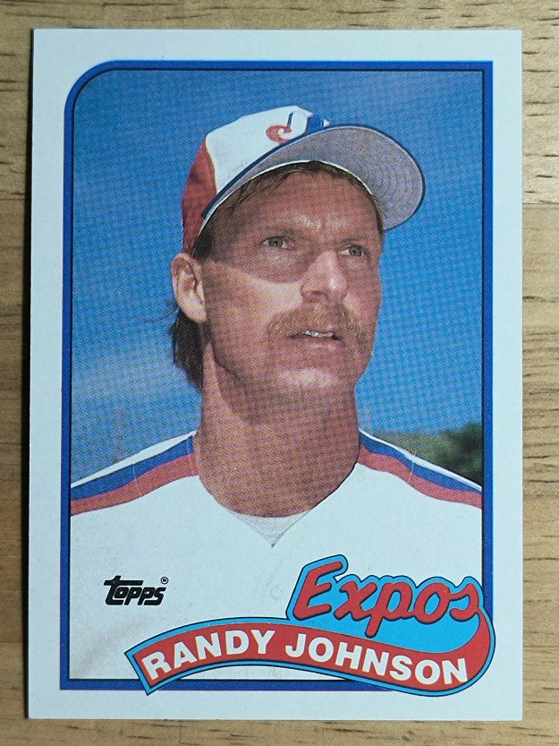 1989 Topps #647 Randy Johnson RC