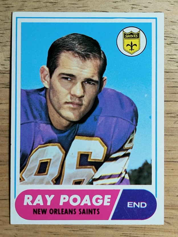 1968 Topps #30 Ray Poage (EXMT)