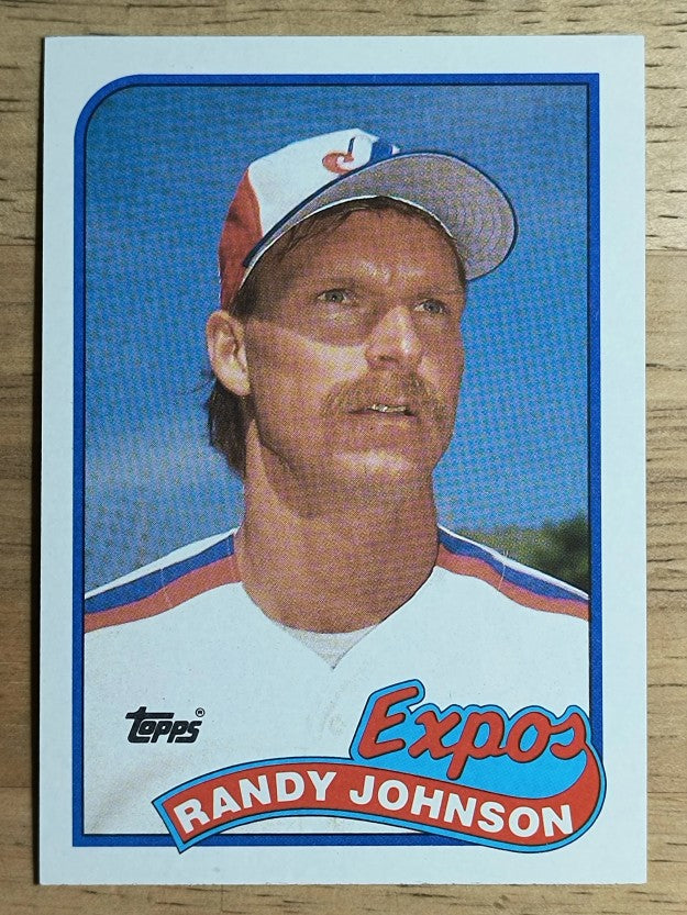 1989 Topps #647 Randy Johnson RC